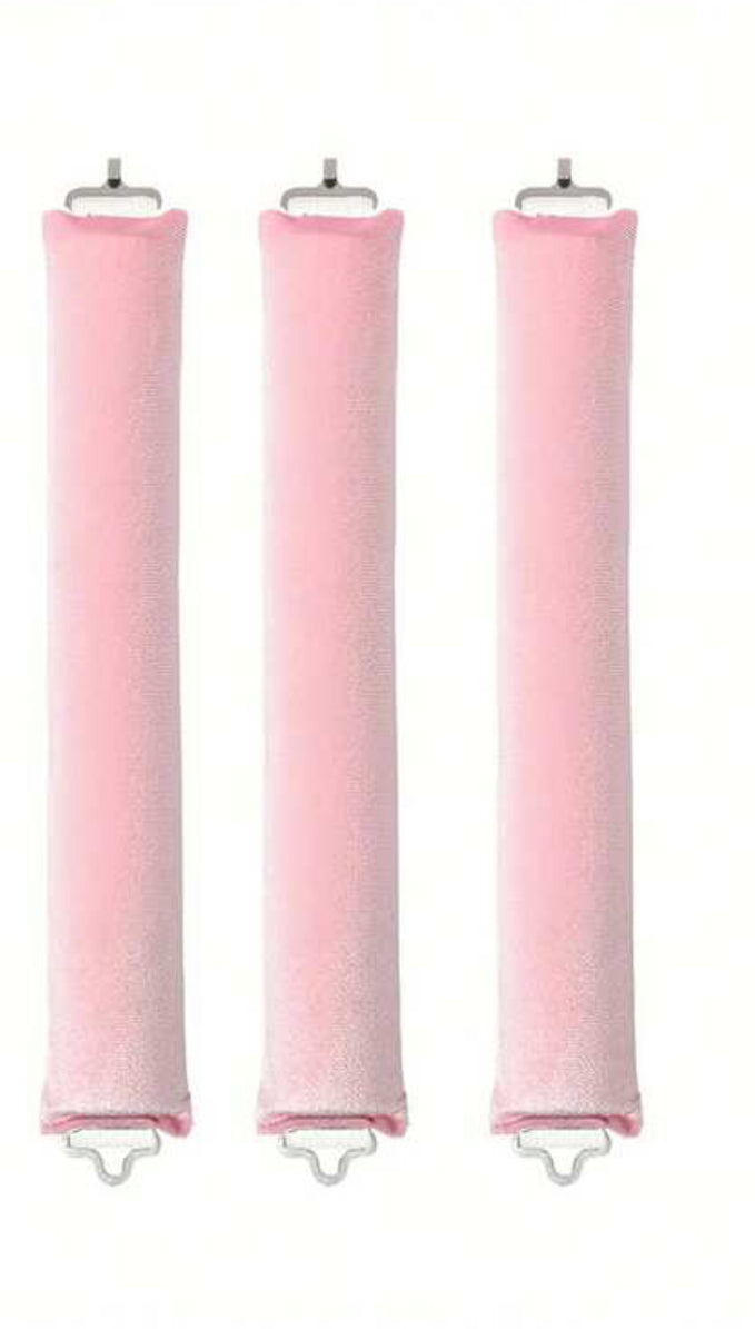 3pc No Heat Curling Satin Set